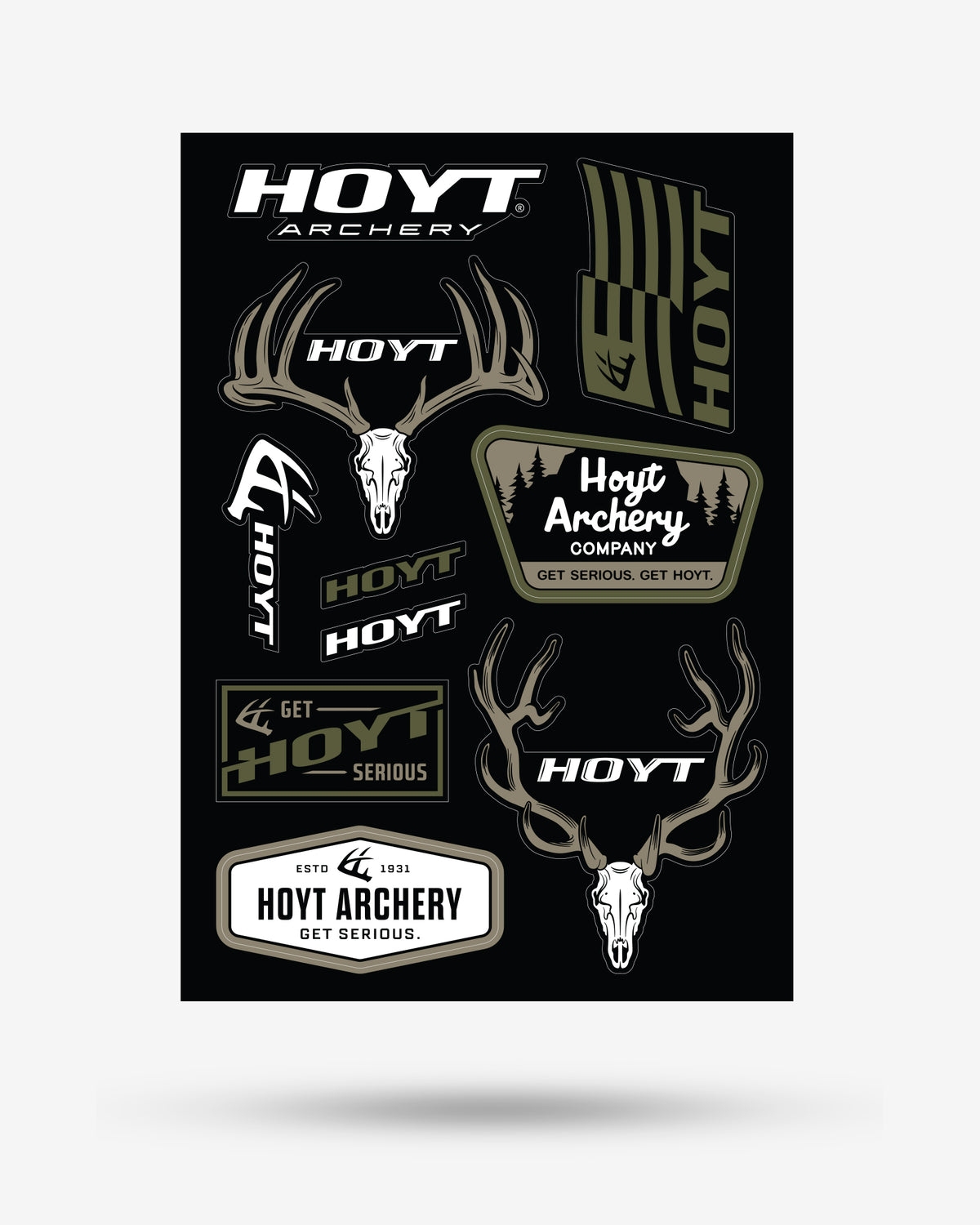 Euro Sticker Sheet – Hoyt Archery