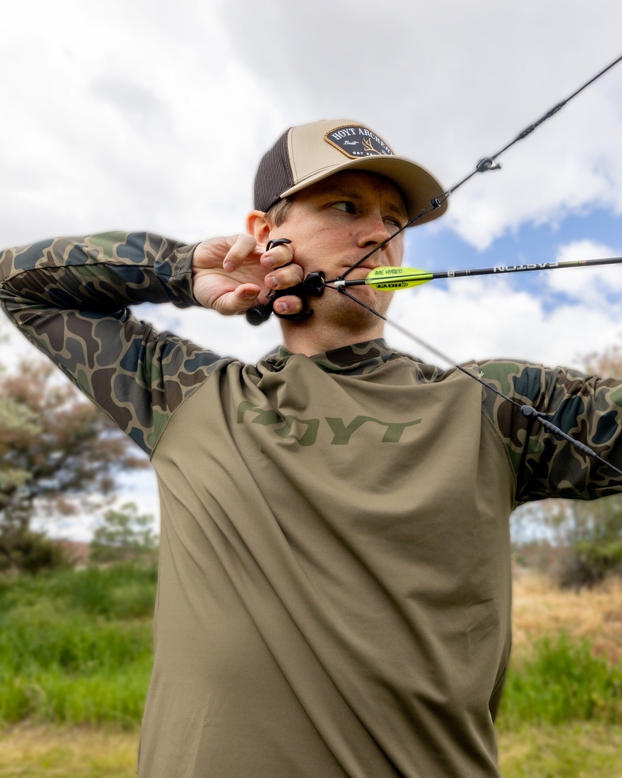 Sun Shirt Hooded Long Sleeve - Duck Camo