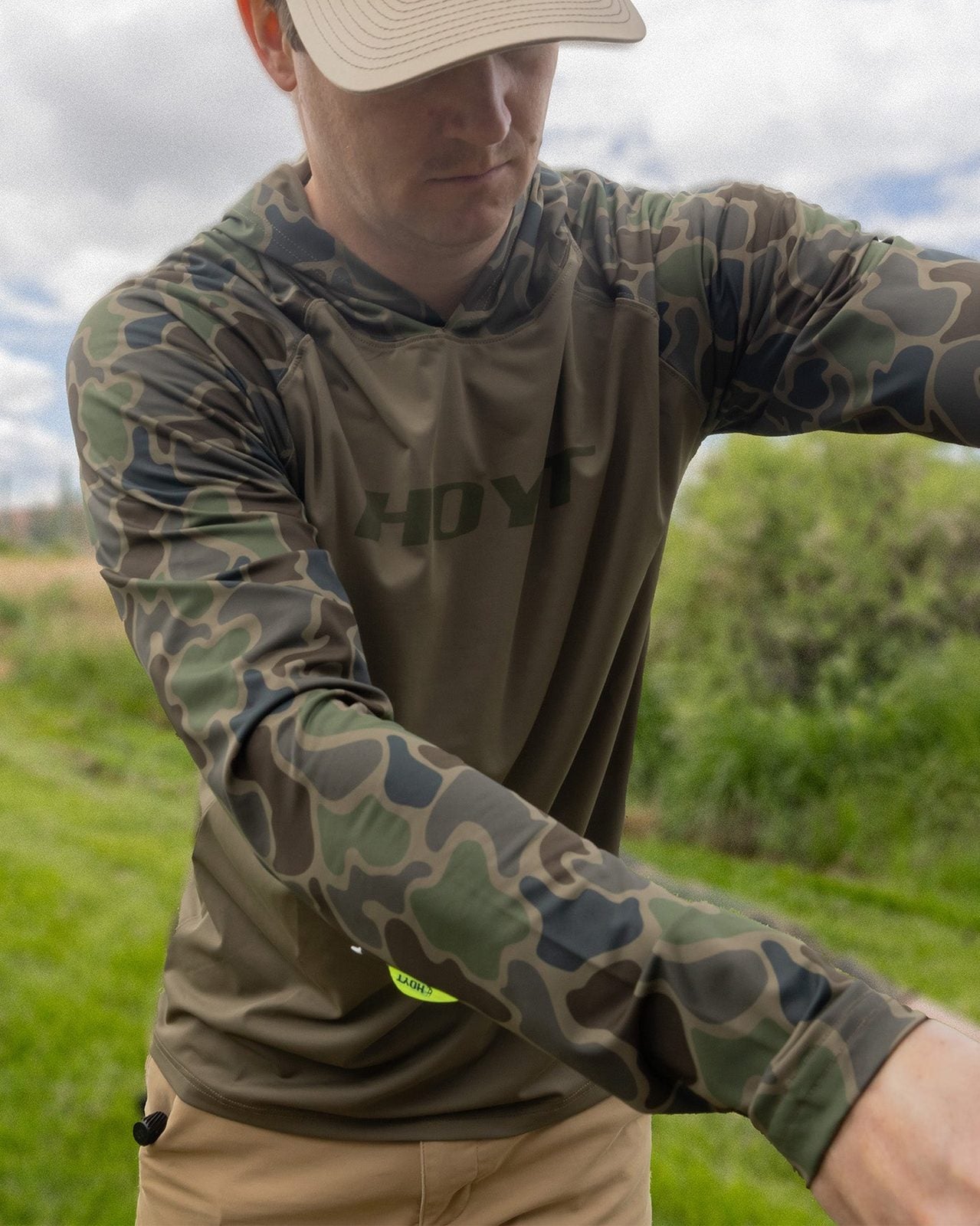 Sun Shirt Hooded Long Sleeve - Duck Camo